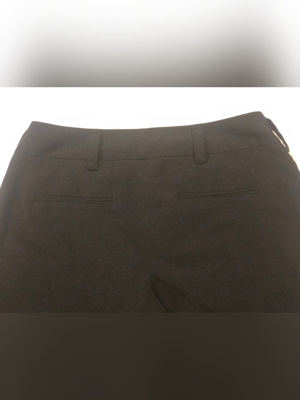 B-wear Black Wide-Leg Trousers Ladies Size 9 Dress Pants - Picture 4 of 11